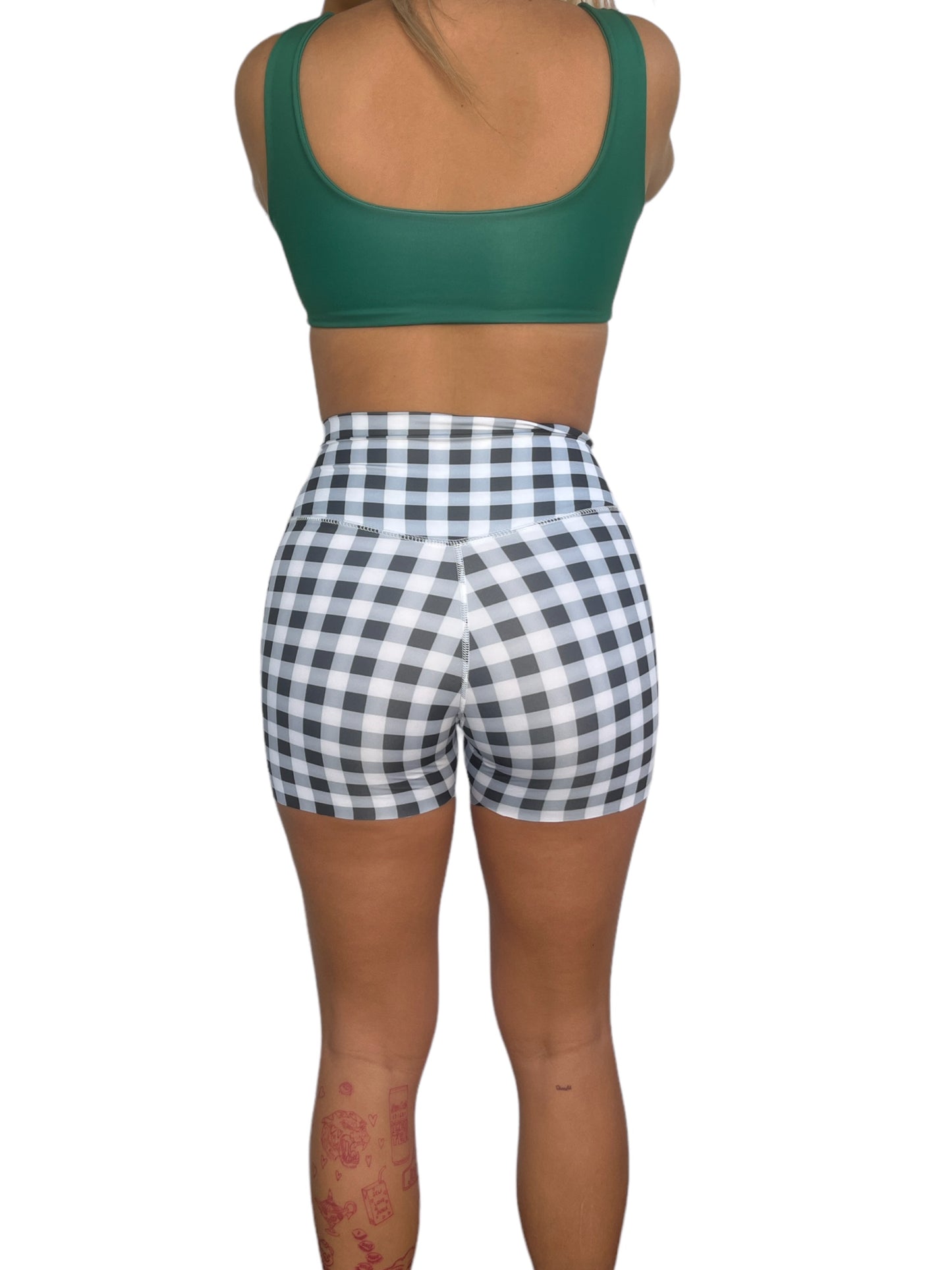 Checker Cross Shorts