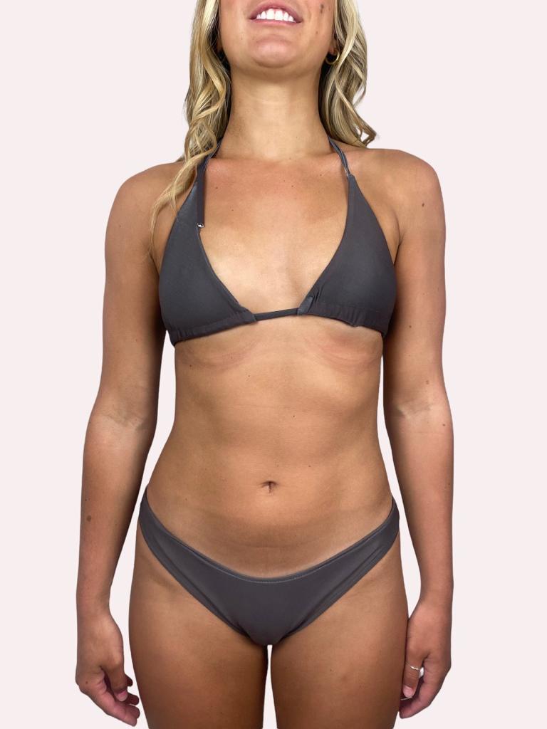 Dark Chocolate Bikini Top