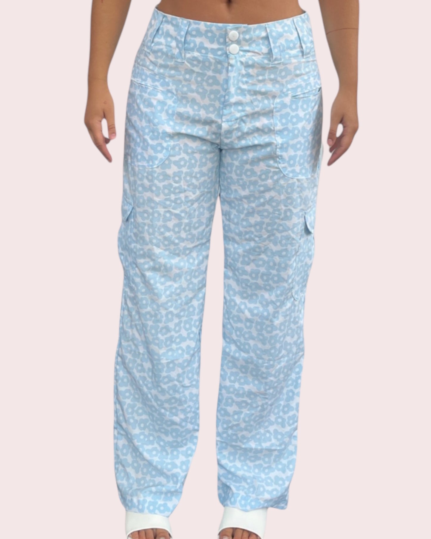 BB Blue Cargo Pants