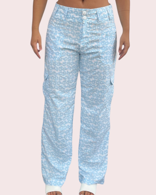 BB Blue Cargo Pants