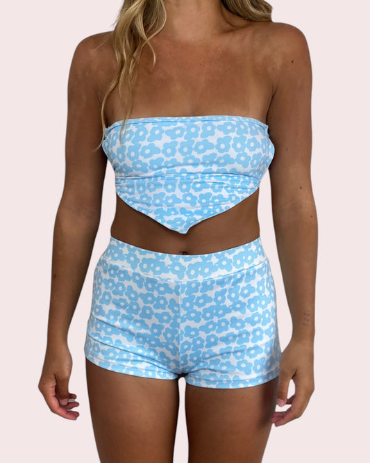 BB Blue Tankini Top