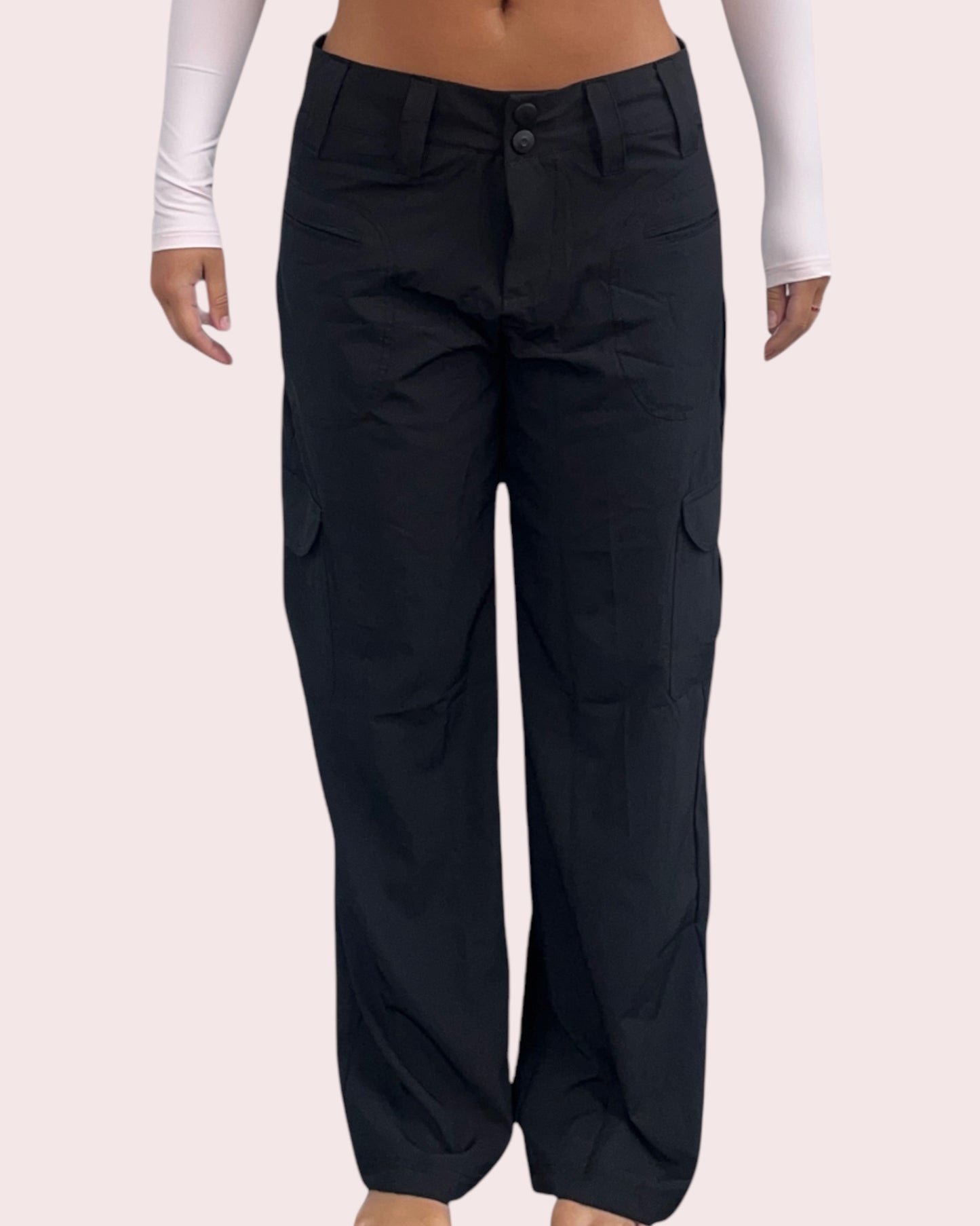 Black Cargo Pants