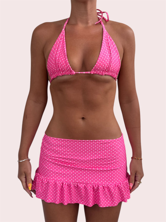 PolkaDot Mini Skirt