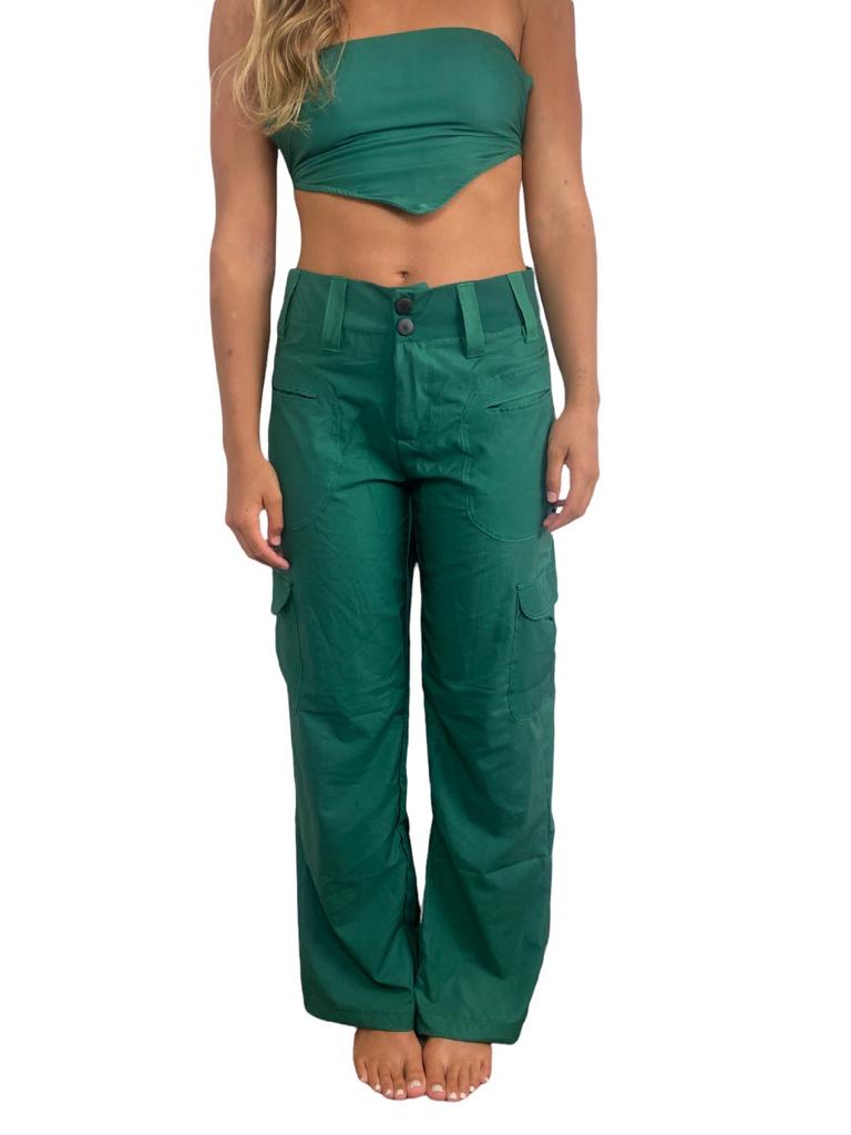 Emerald Cargo Pants