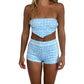 BB Blue Tankini Top