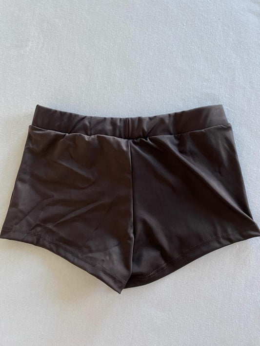 Dark Chocolate Active Shorts
